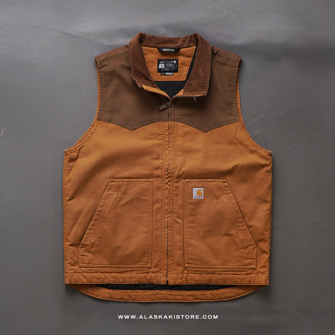 Montana Vest Jacket Brown CR1009