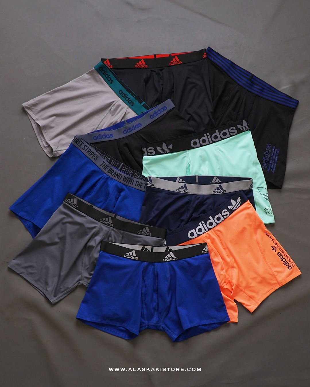  Mix Boxer Briefs AD6015 (isi 2Pcs)