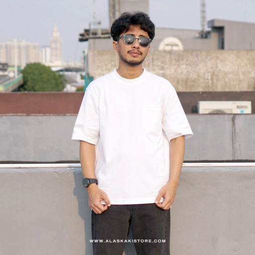 Image of Heavyweight Oversized Tees White CI4004
