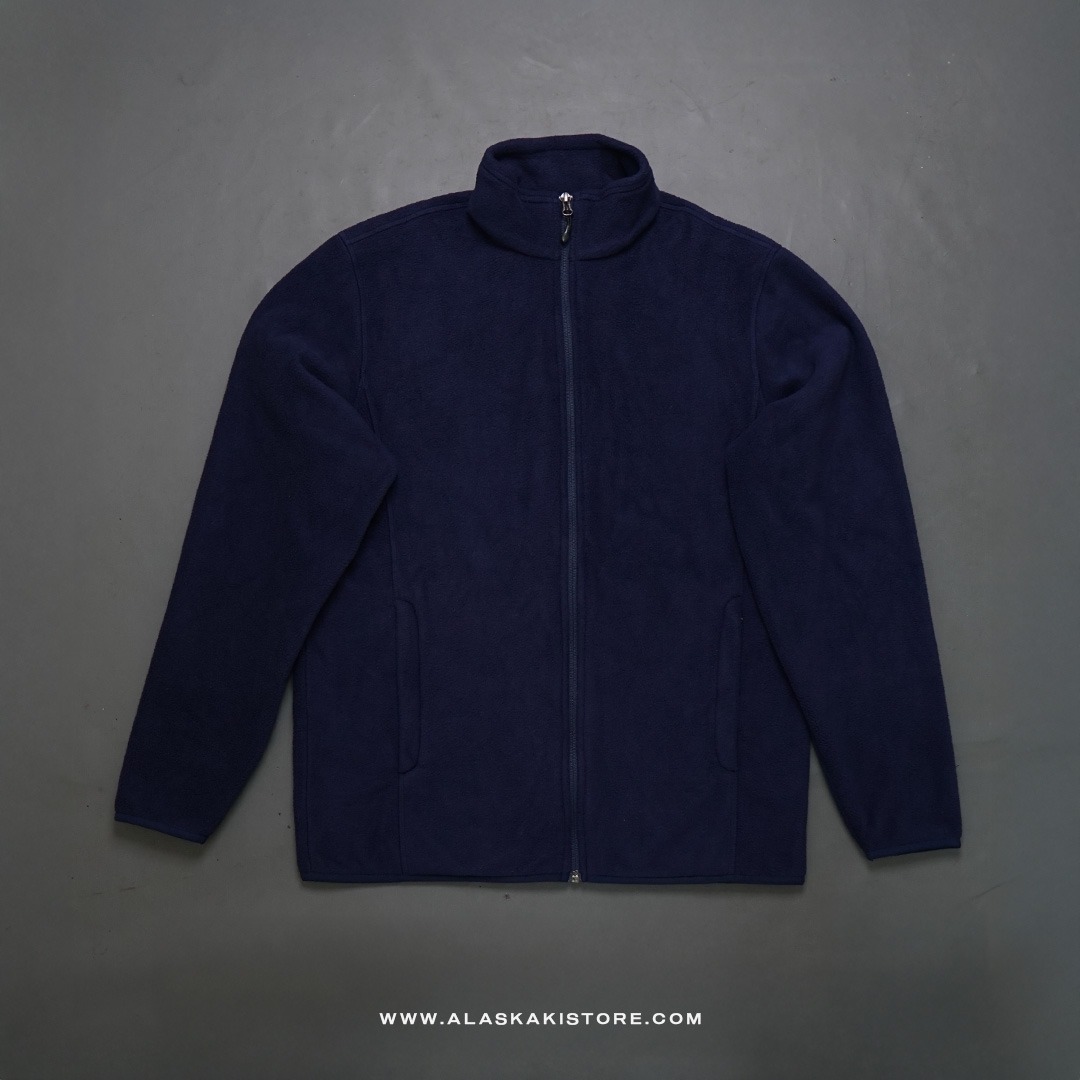 Sherpa Polar Fleece Jacket Navy AZ1001