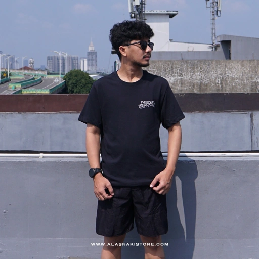 Image of Trail Running Tshirt Black NK4001