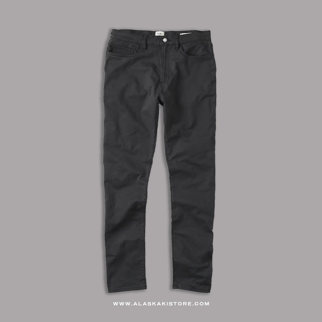 Twill Pants Slim Fit Charcoal FT5019