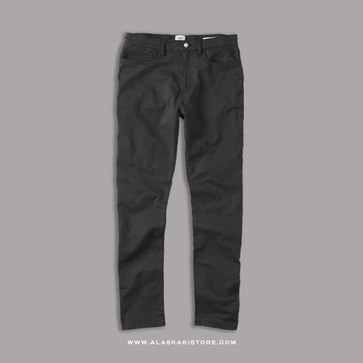 Twill Pants Slim Fit Charcoal FT5019