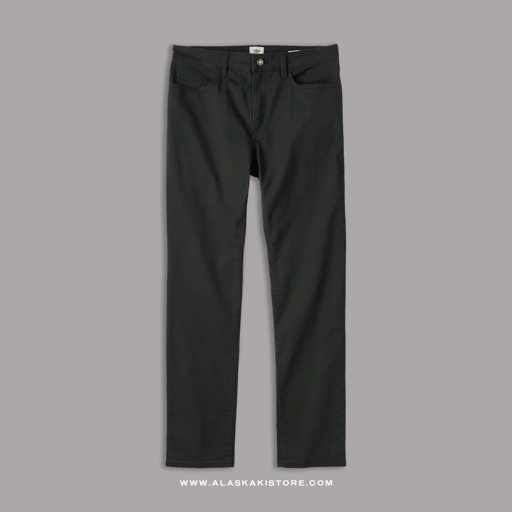 Twill Pants Slim Fit Dark Grey FT5023
