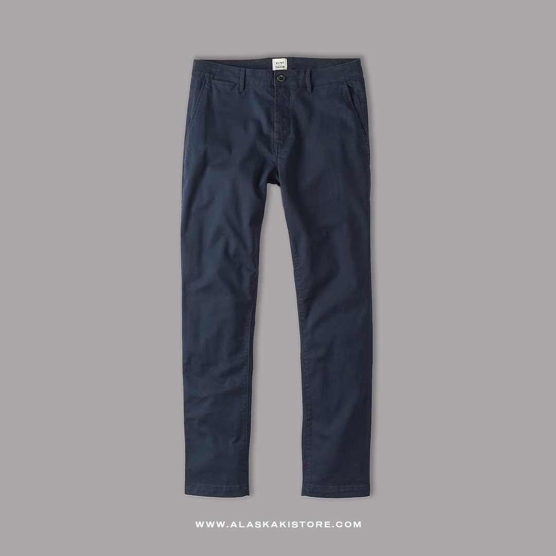 Slim Fit Chino Pants Navy FT5036