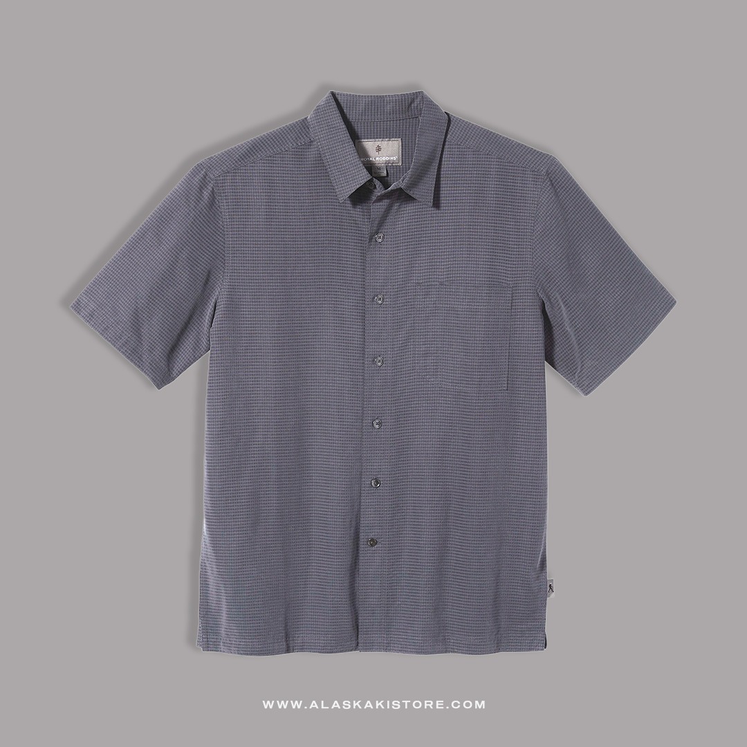 Pucker Dry Short Sleeve Shirt Grey RR2010