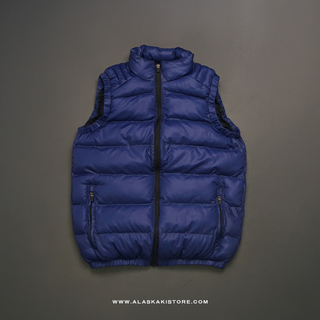 Puffer Vest Jacket Royal Blue BS1010