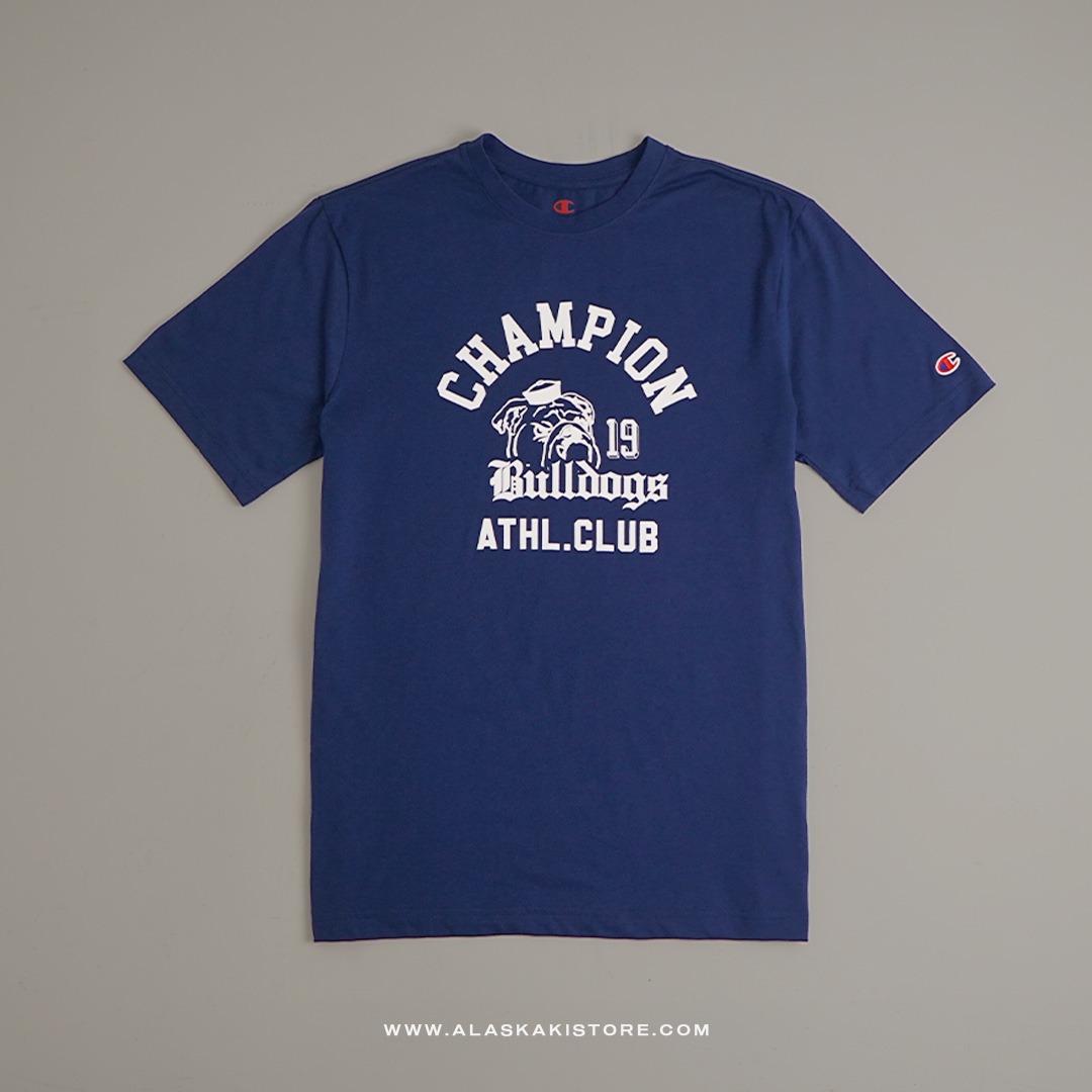 Printed T-shirt by Chmpion Blue CH4094
