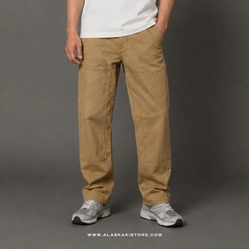 Campwell Double Knee Workpants Khaki RC5002
