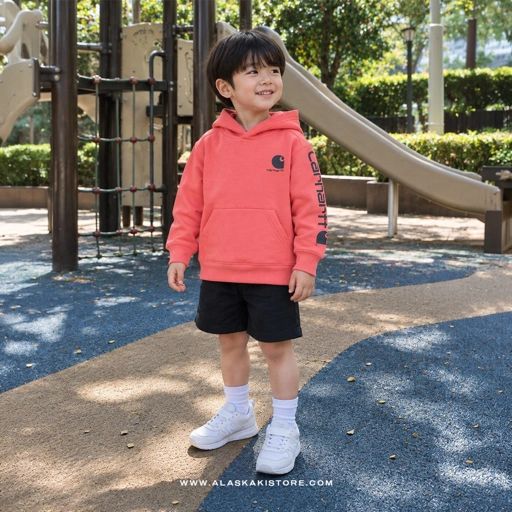 Pullover Hoodie Toddler Pink CR1023