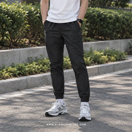 Lightweight Jogger Pants Black AI5004