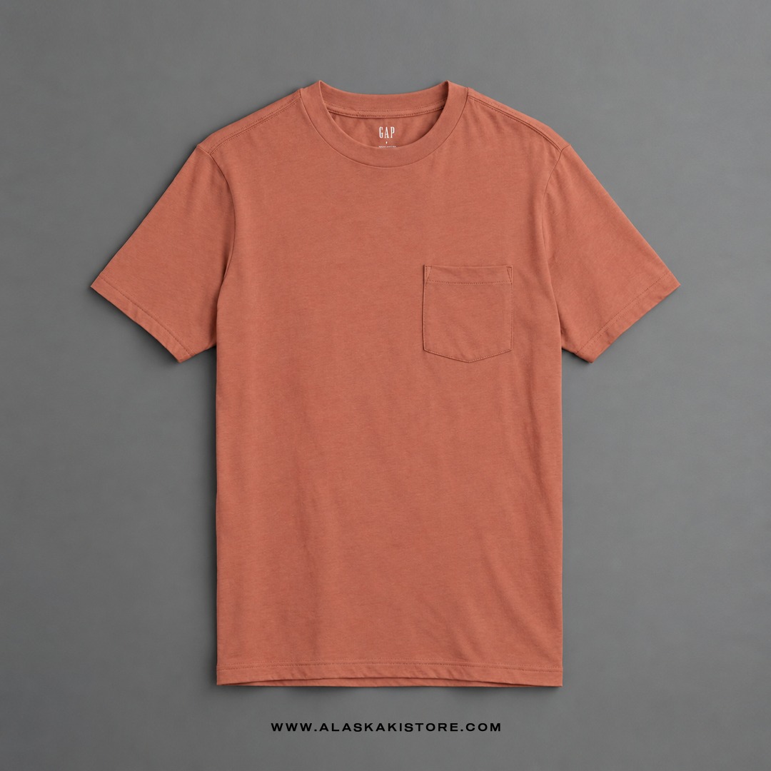 Pocket Tees Peach GA4078
