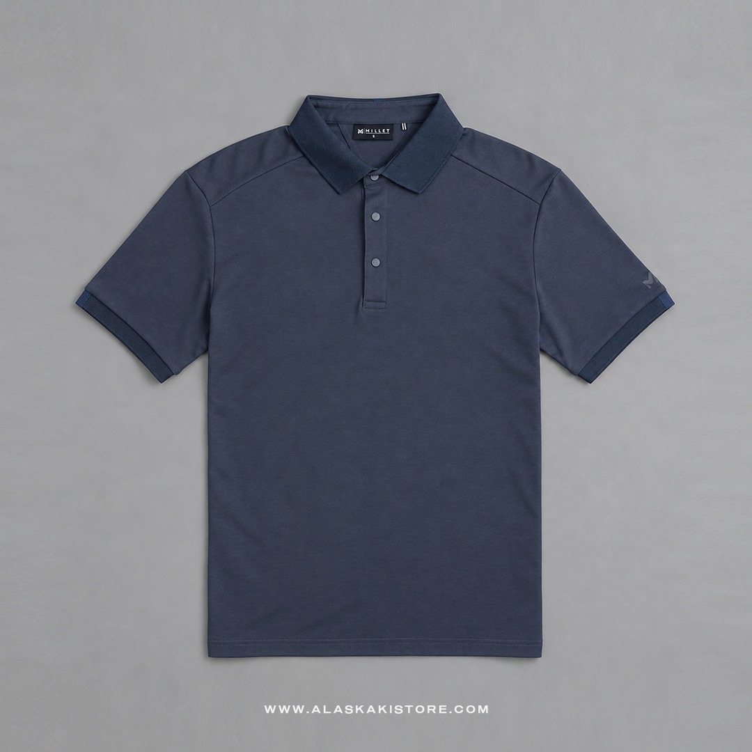 Performance Polo Shirt Blue Grey ML4002