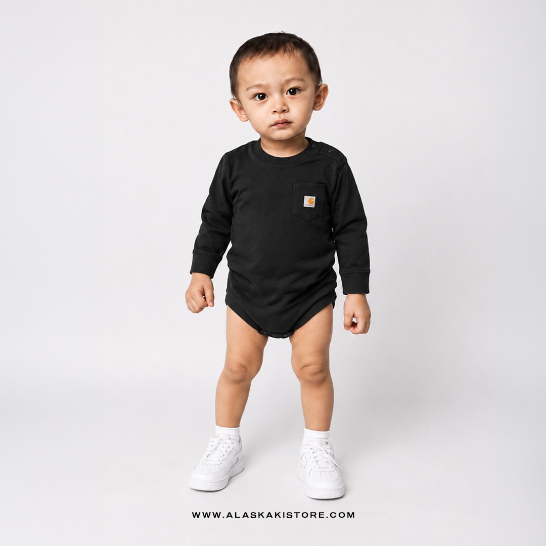Longsleeve  Baby Jumper Black CR4029
