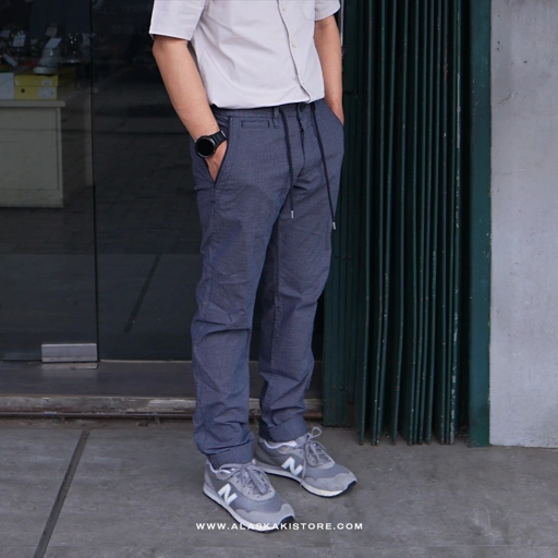 Image of Chino Pants Elastic Waistband Pattern SO5004