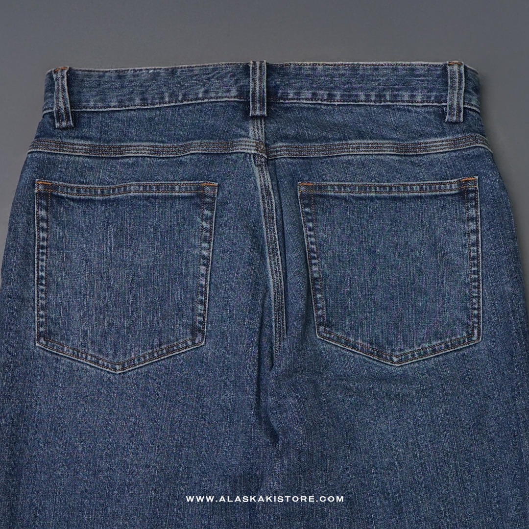Denim Jeans Relaxed Fit Blue Washed DL5025