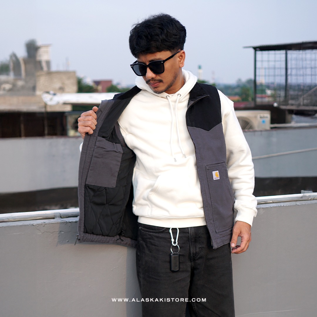 Montana Vest Jacket Dark Grey CR1008