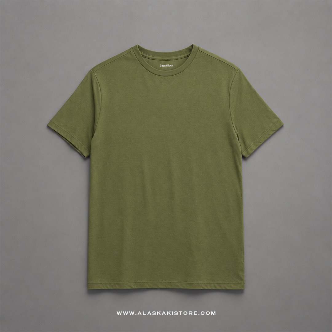 Standard Fit T-shirt Green Olive GF4046
