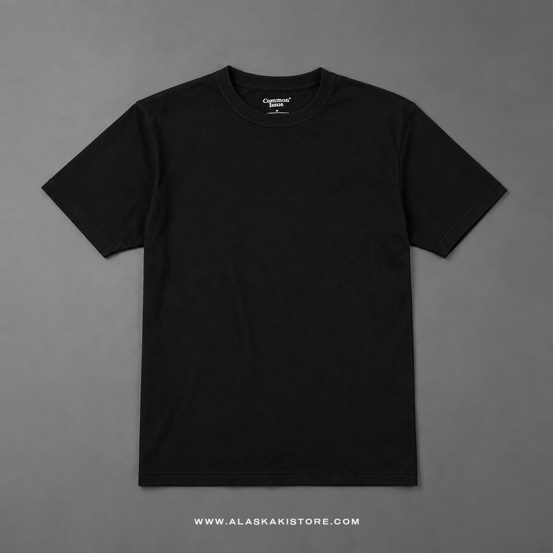 Boxy Tees by Common Issue Black CI4055