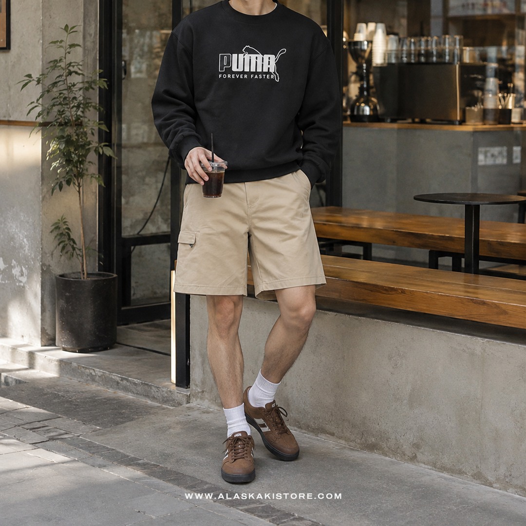 Cargo Short Pants Beige CO6004