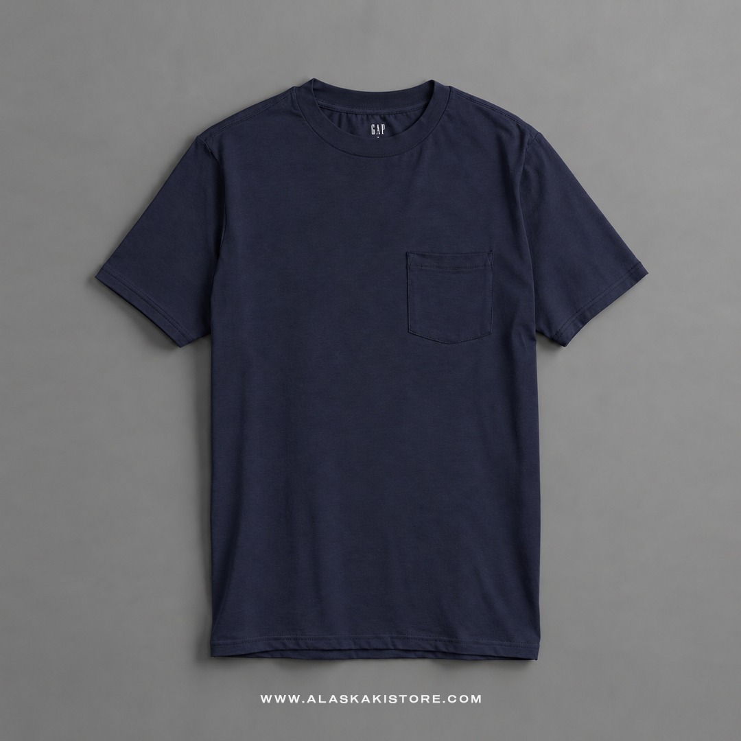 Pocket Tees Navy GA4074