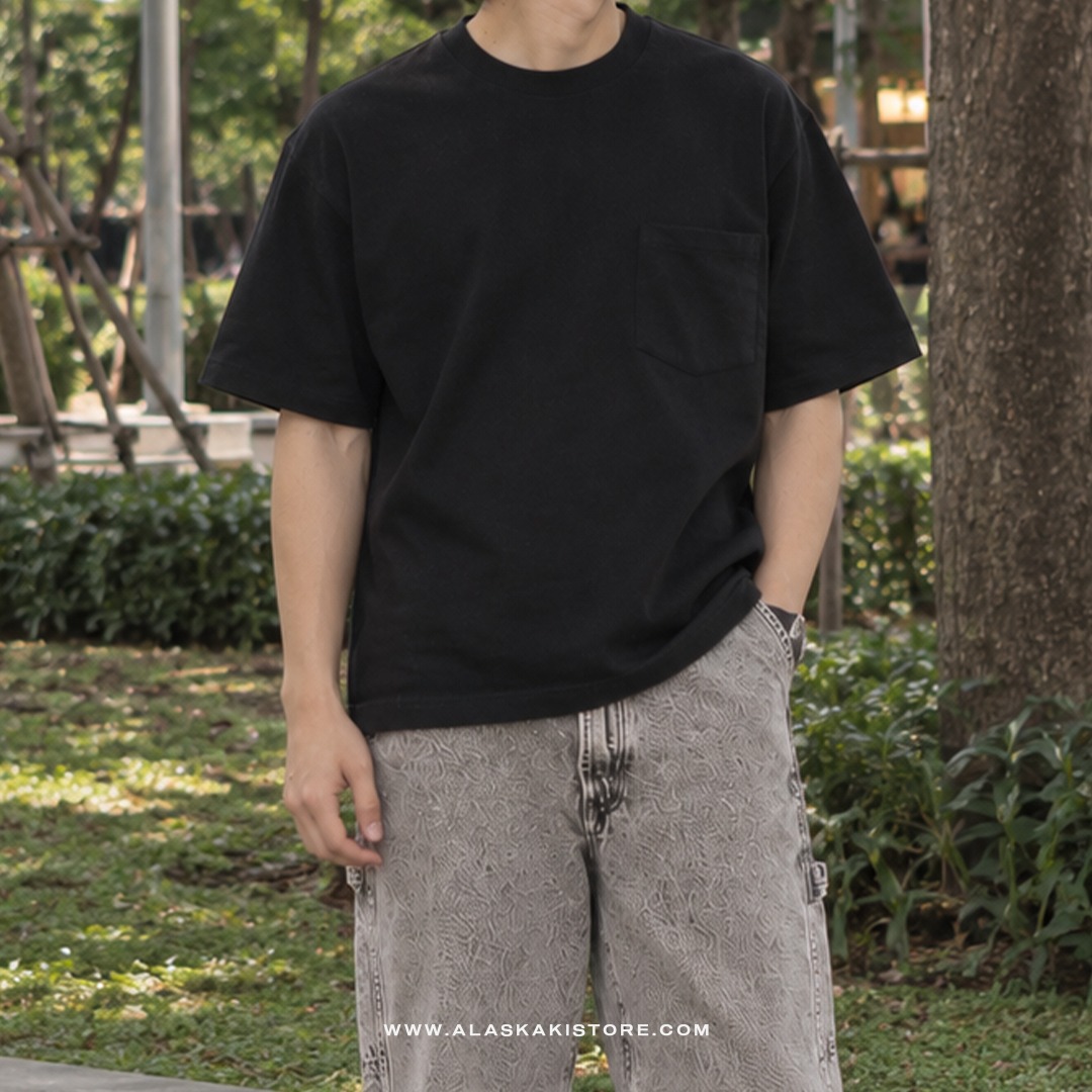 Heavyweight Oversized Tees Black CI4001