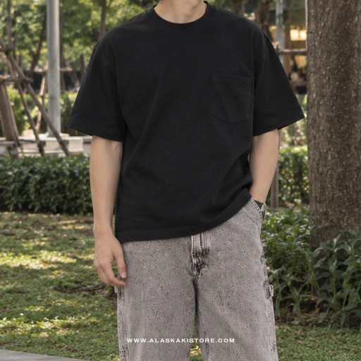 Heavyweight Oversized Tees Black CI4001