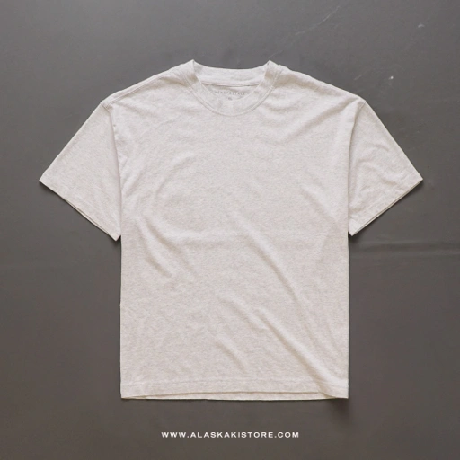 Image of Washed Boxy Tshirt Light Grey AP4030