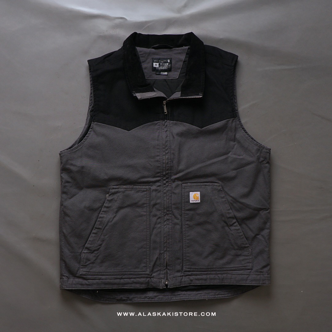 Montana Vest Jacket Dark Grey CR1008