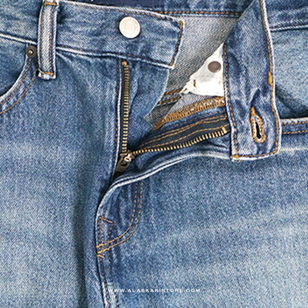 Loose/Relaxed Fit Jeans Blue Washed GA5026