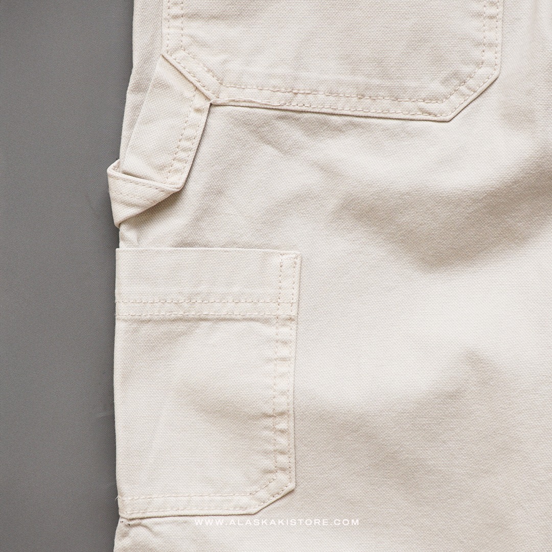 Baggy Carpenter Pants Off White AP5004