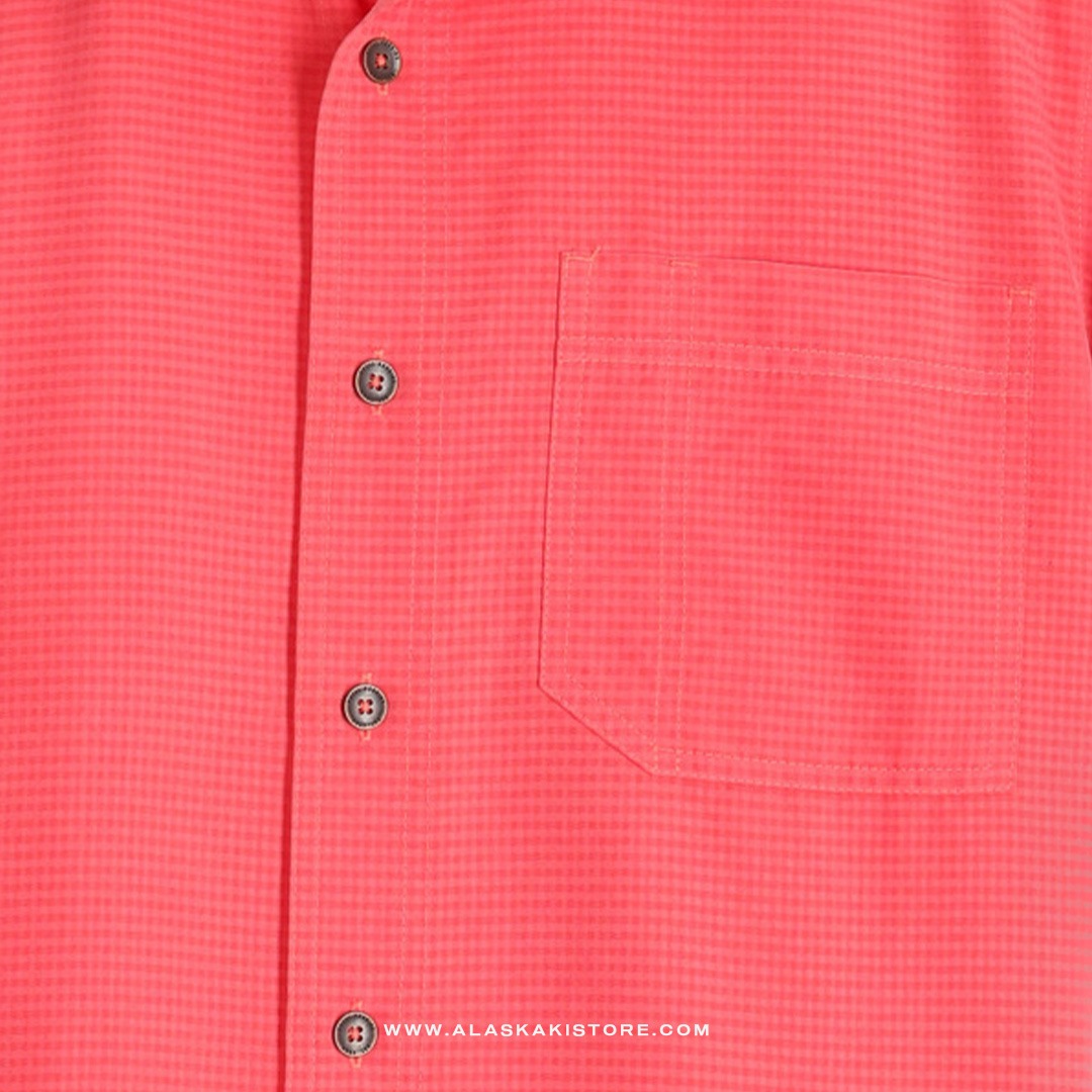 Pucker Dry Short Sleeve Shirt Red RR2009