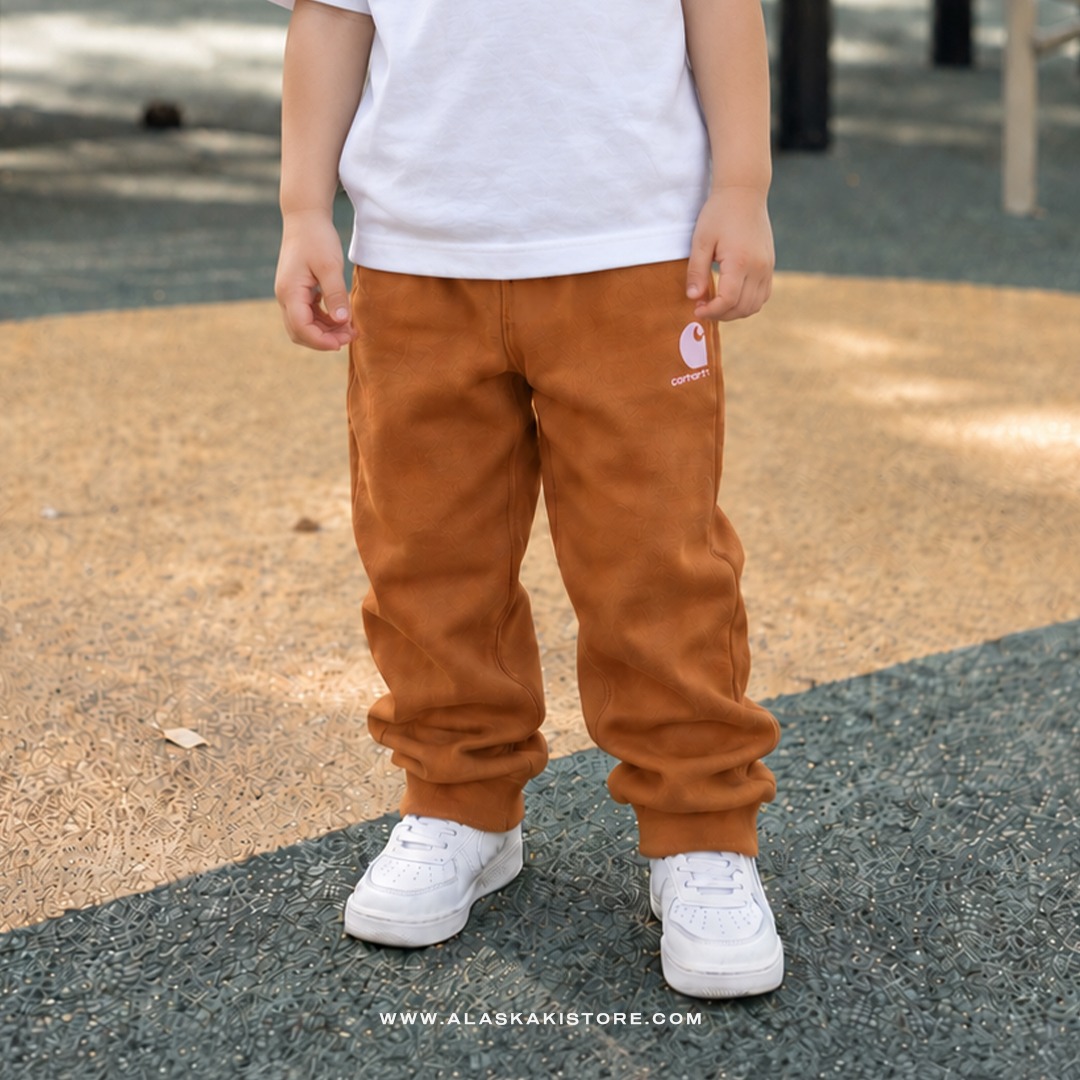 Jogger Sweatpants Toddler Brown CR5006