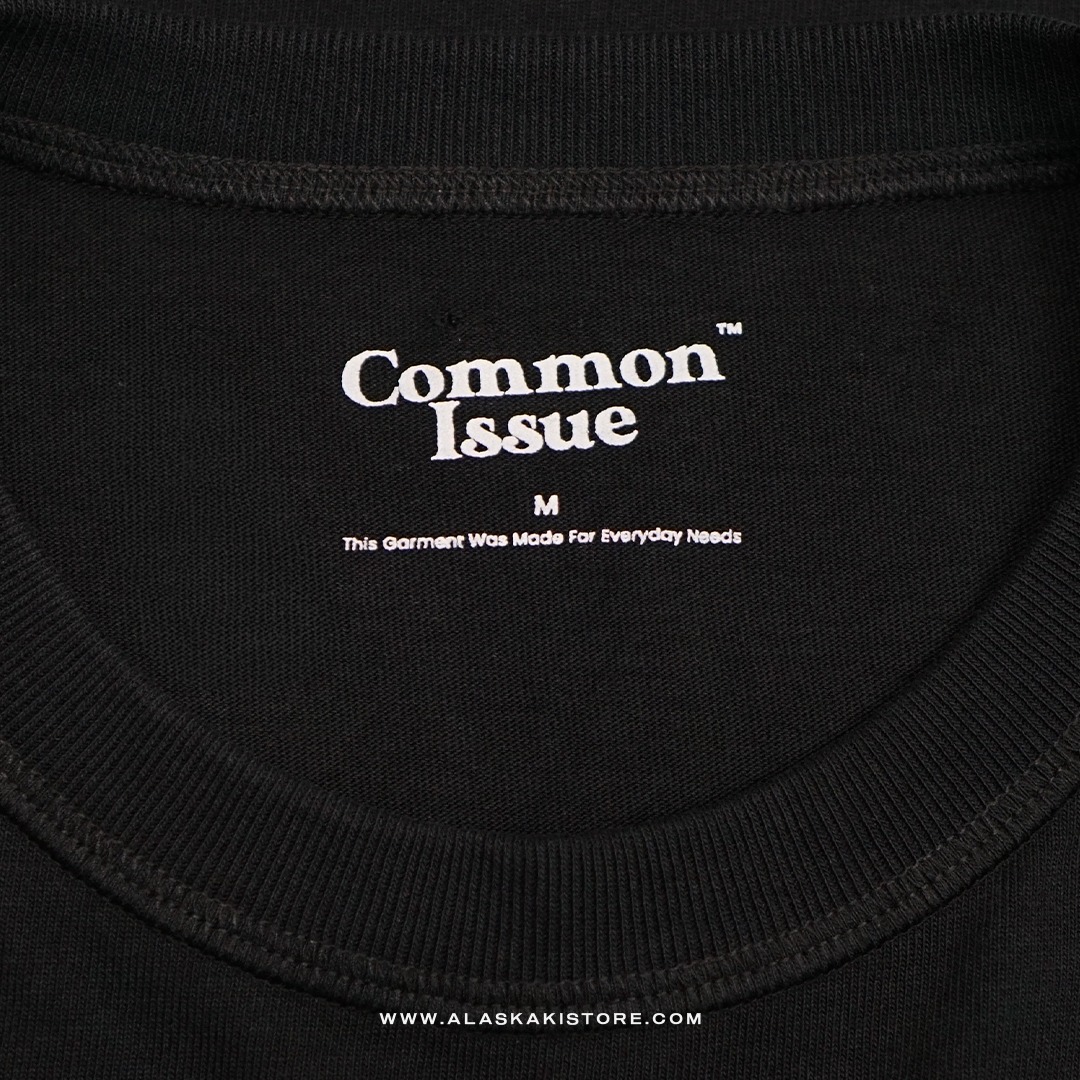 Boxy Tees by Common Issue Black CI4055