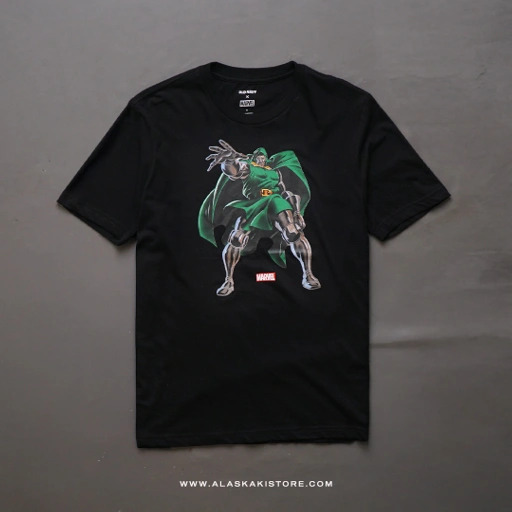 Image of Printed Tees Dr Doom Black ON4012