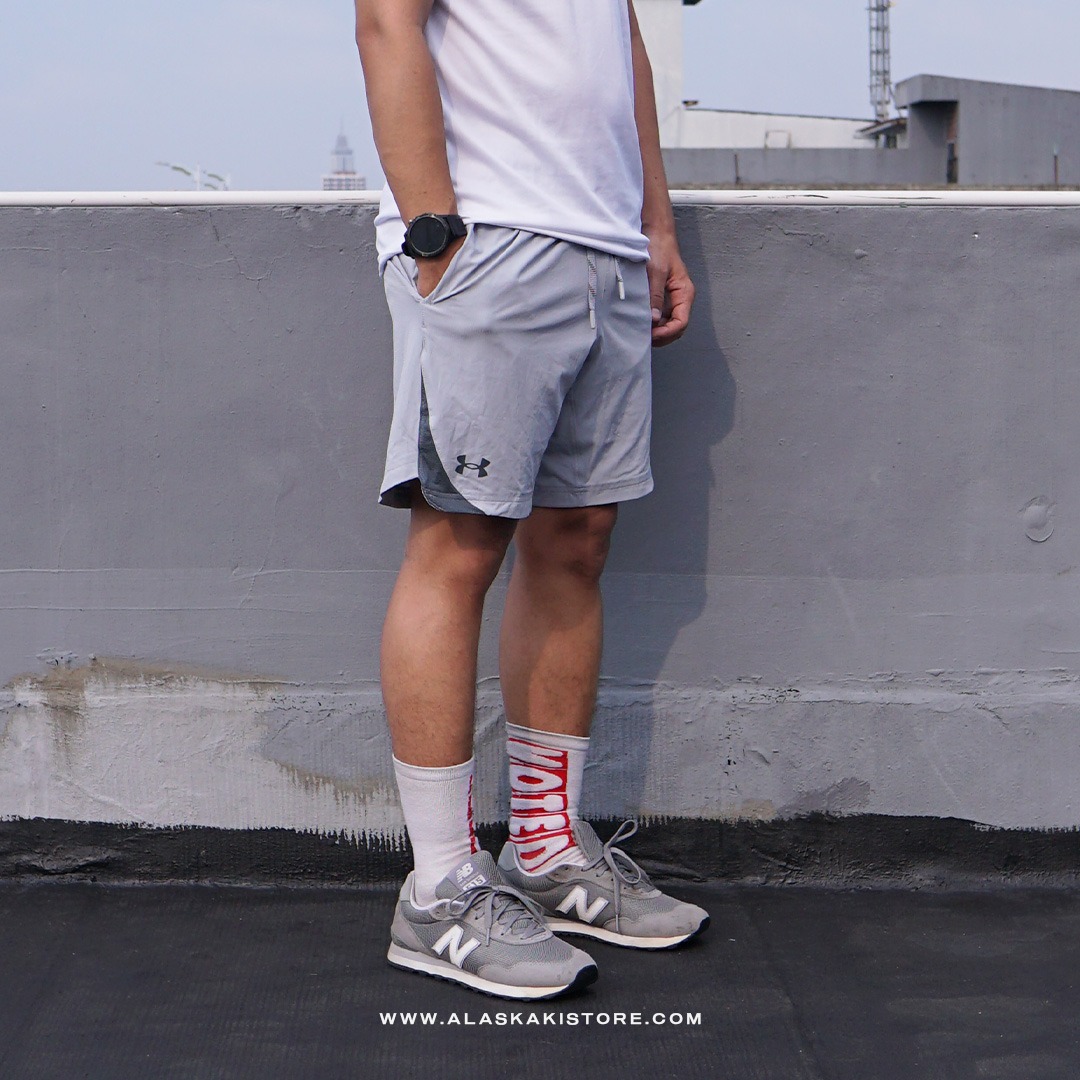 Woven Sport Shorts Light Grey UA6002