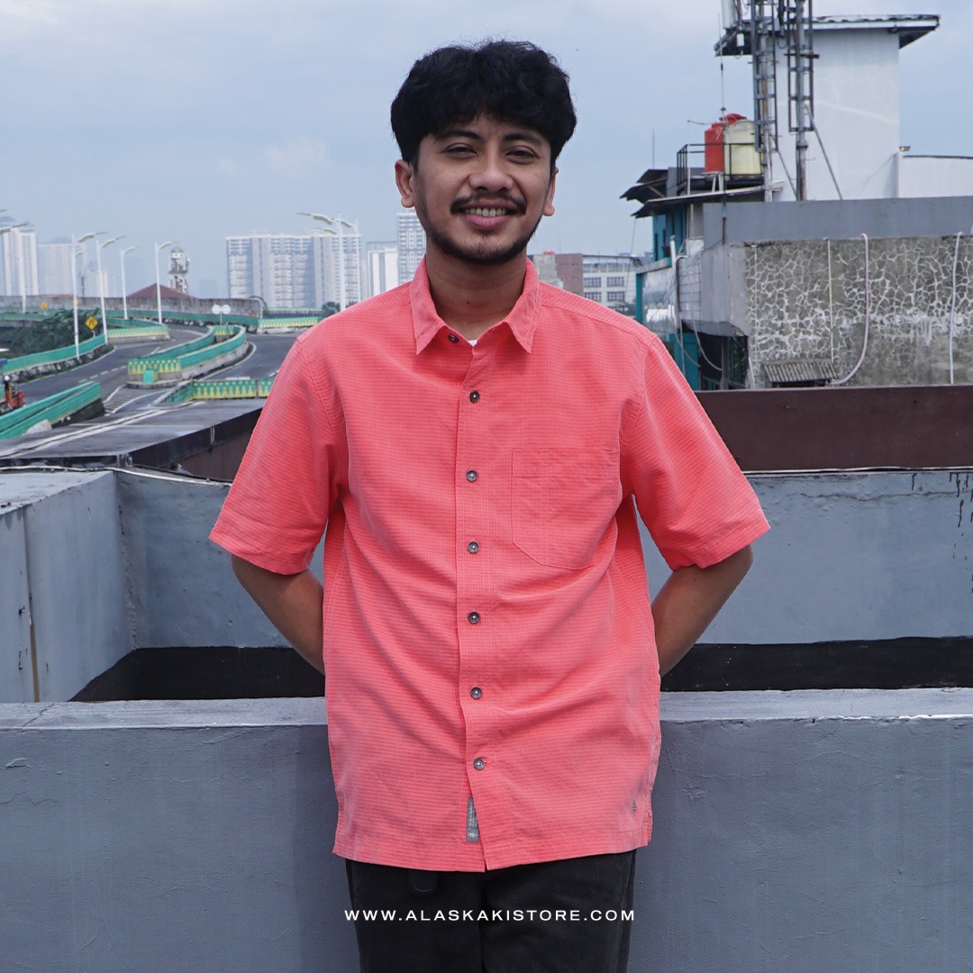 Pucker Dry Short Sleeve Shirt Red RR2009