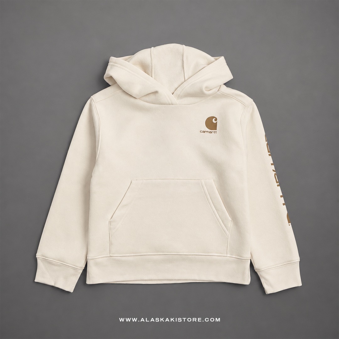 Pullover Hoodie Toddler Beige CR1021