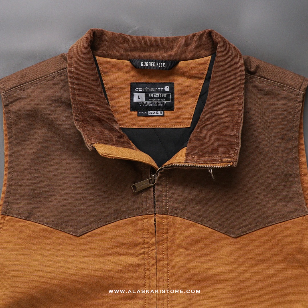 Montana Vest Jacket Brown CR1009