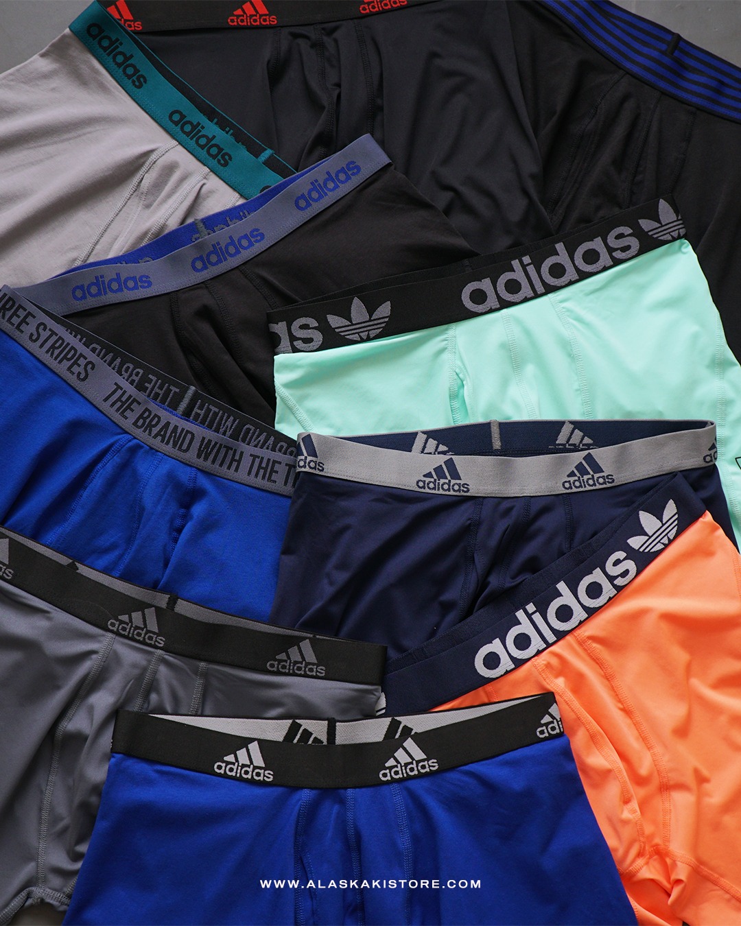  Mix Boxer Briefs AD6015 (isi 2Pcs)