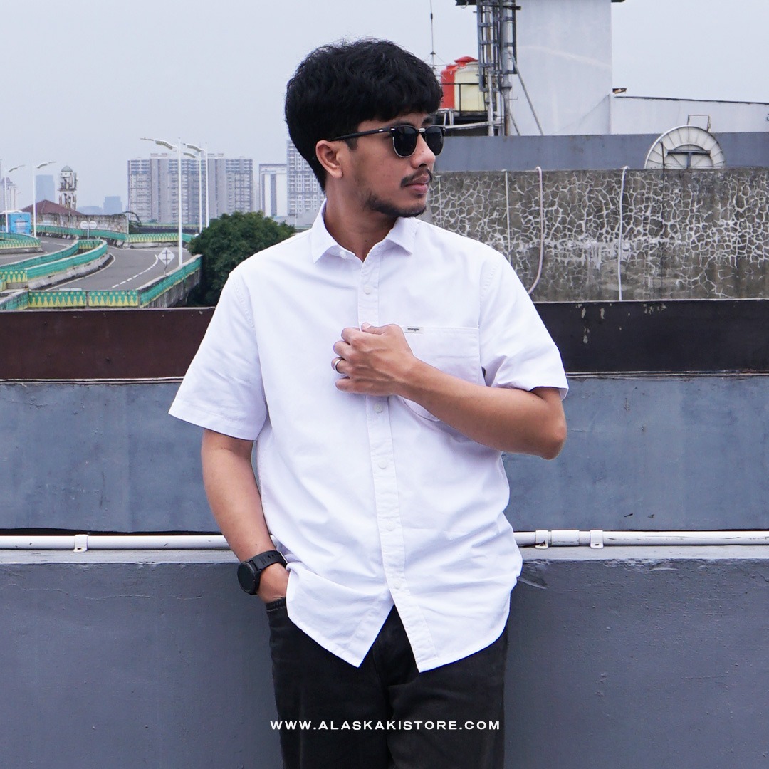 Slim Short Sleeve Shirt White WR2010