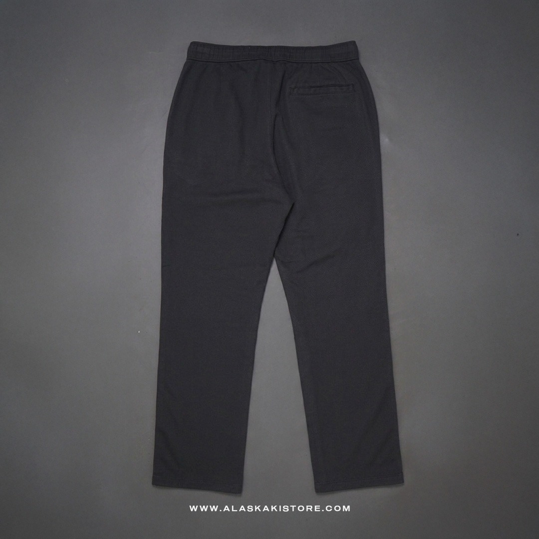 Straight Fit Linen Pants Charcoal ON5105