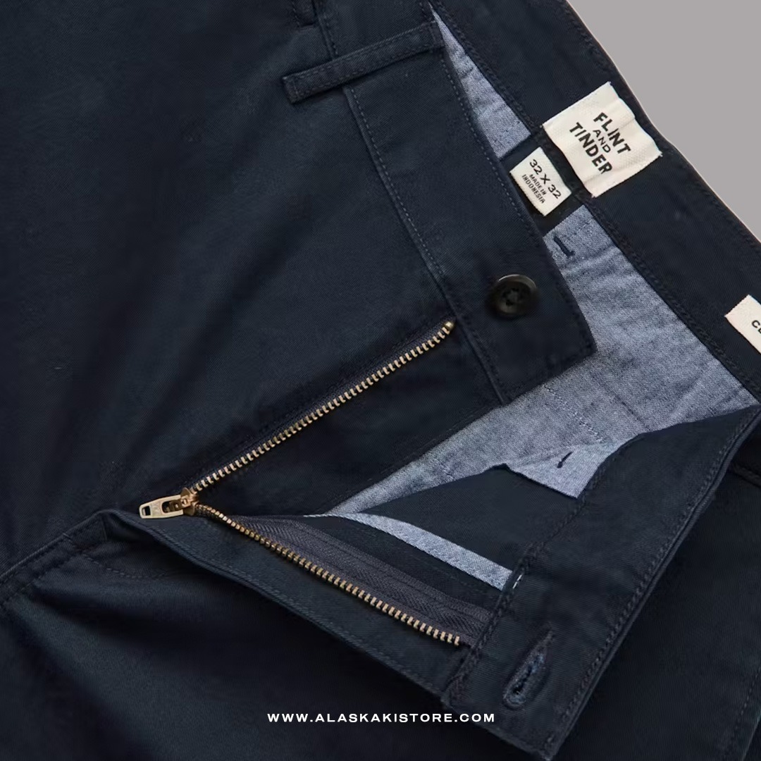 Classic Fit Chino Pants Navy FT5032