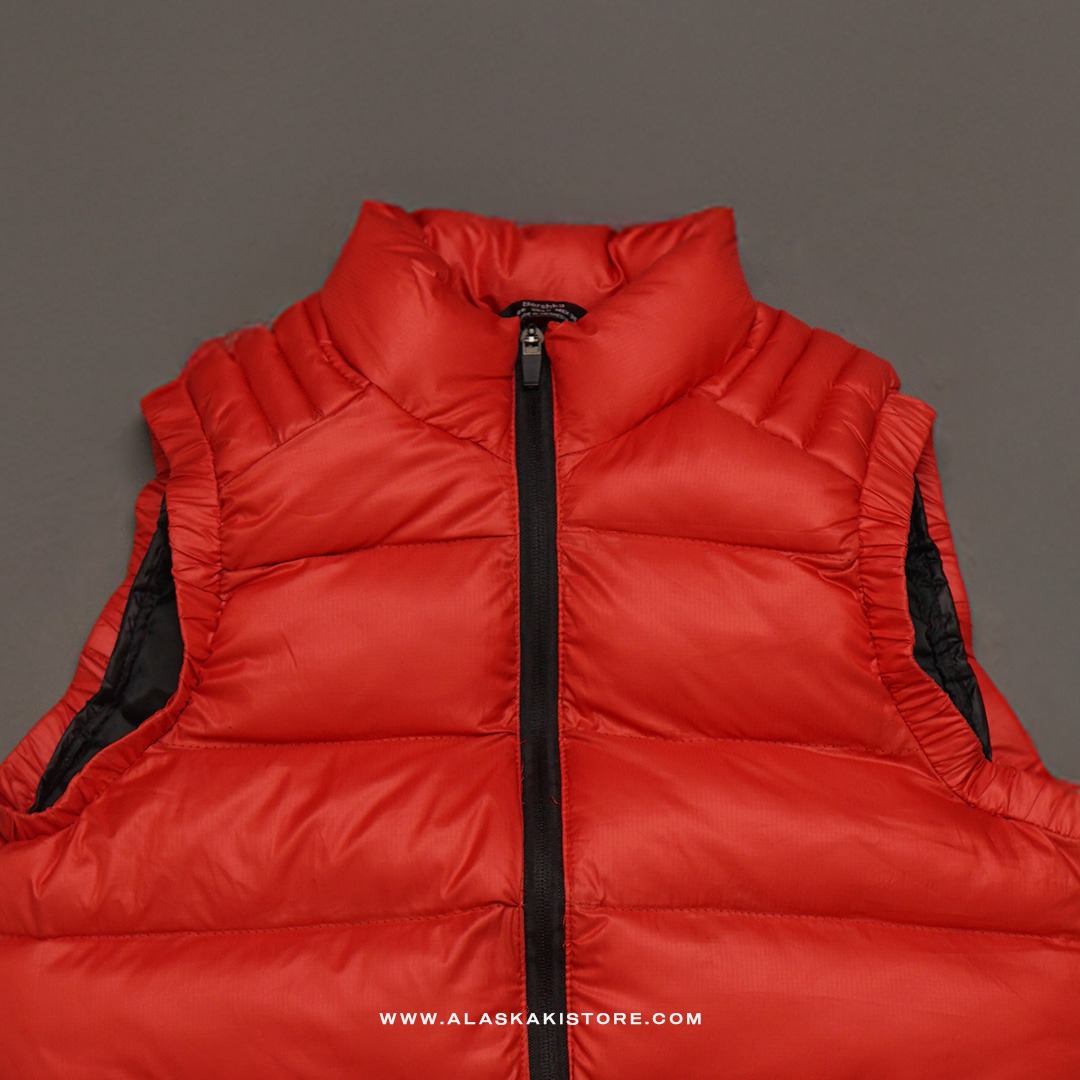 Puffer Vest Jacket Red BS1008