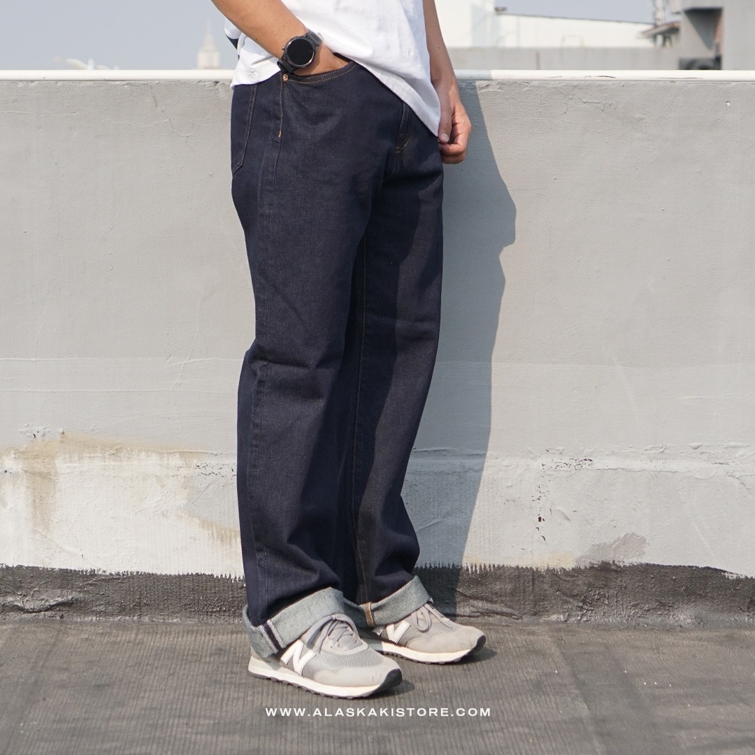 Loose/Relaxed Fit Jeans Indigo GA5028