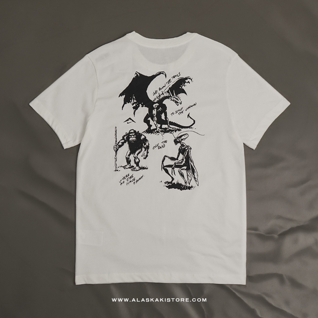 Trail Running Tshirt Off White NK4002