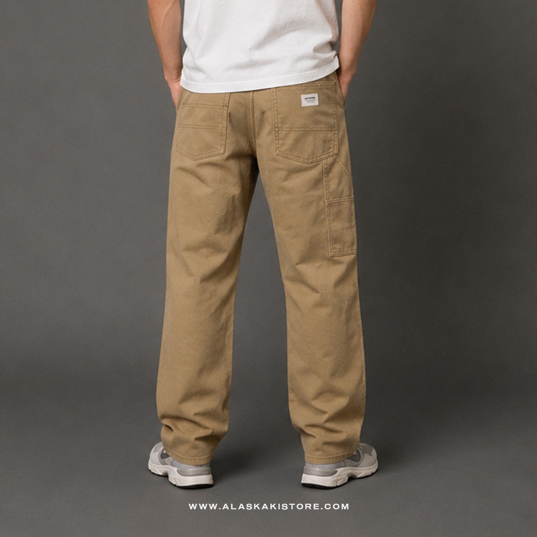 Campwell Double Knee Workpants Khaki RC5002