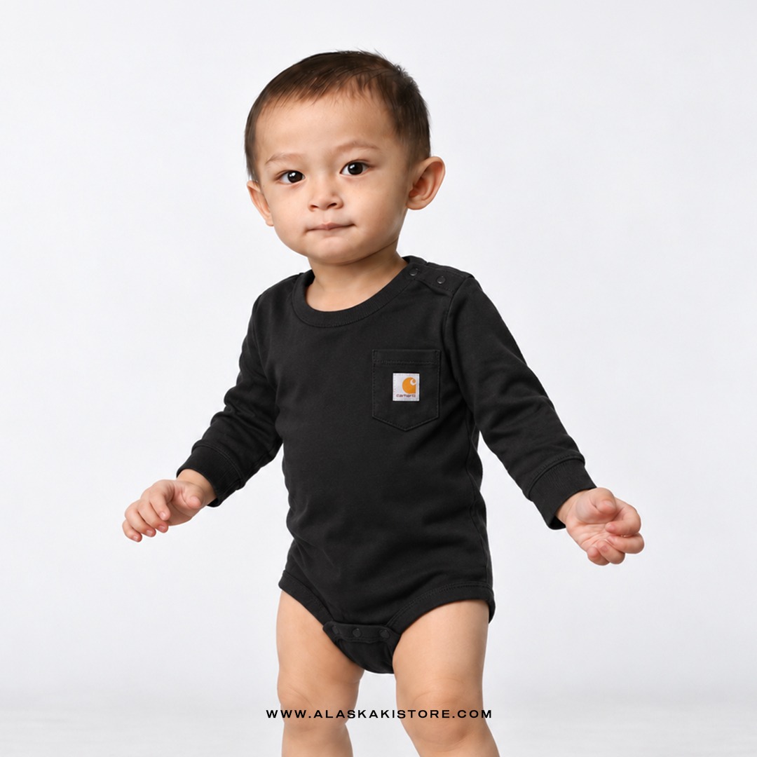 Longsleeve  Baby Jumper Black CR4029