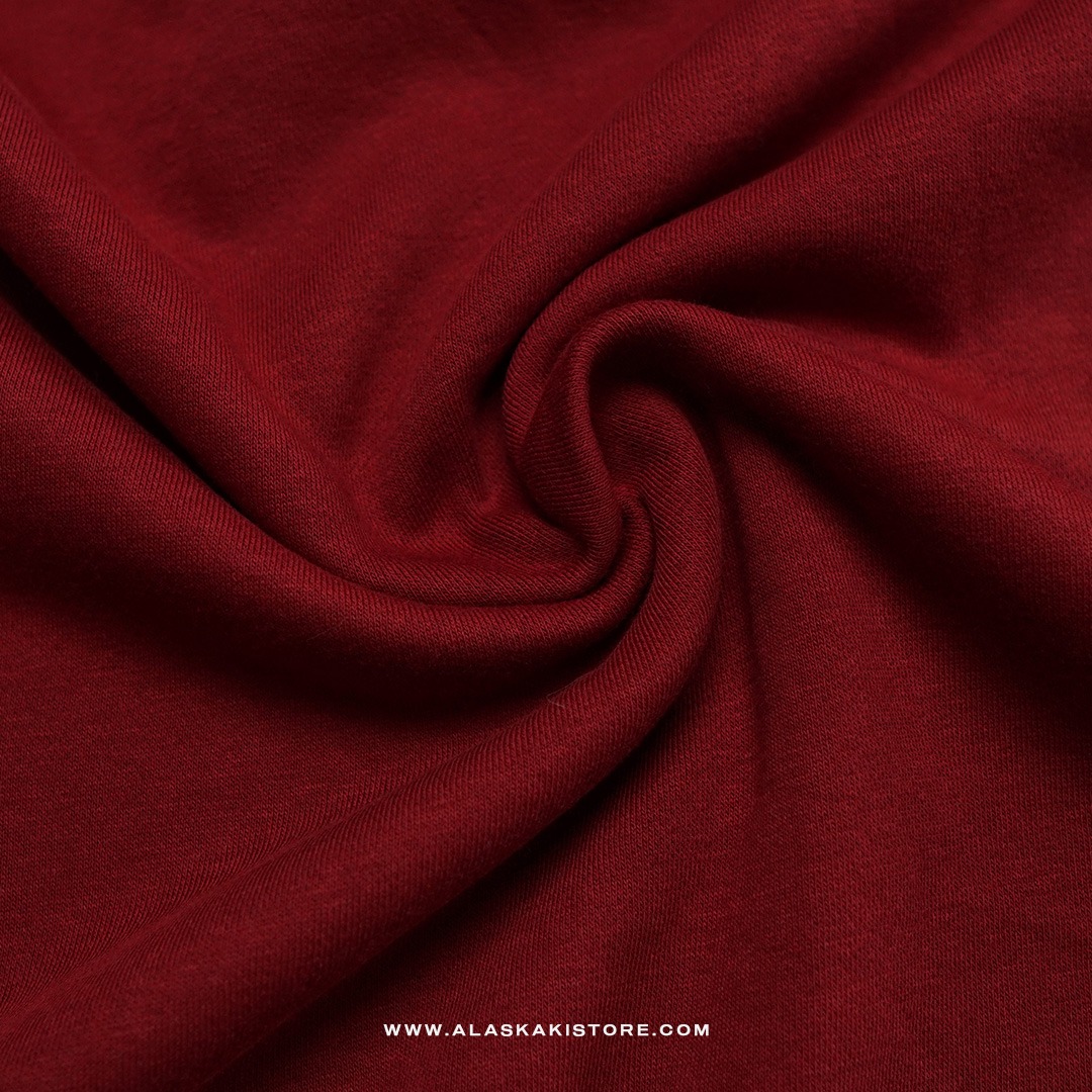 Half Zip Sweatshirt Maroon NC1012