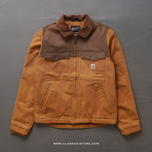 Image of Montana Rugged Flex Duck Insulate Jacket Brown CR1001